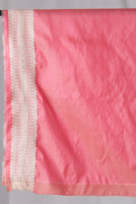 Load image into Gallery viewer, Pastel Pink Mulberry Silk Saree
