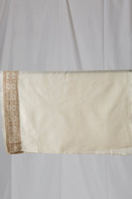 Load image into Gallery viewer, Cream Colored Cotton and Eri Silk Saree

