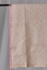 Load image into Gallery viewer, Light Pink Raw Mulberry Silk Saree
